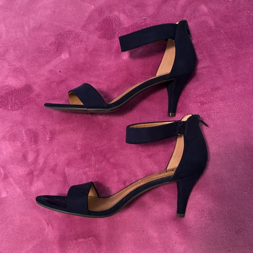 Style and Co blue heels size 7 - Picture 3 of 8